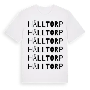 Hålltorp ordlek t-shirt – ekologisk bomull t-shirt från Pinshirt