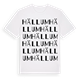 Hällum ordlek t-shirt