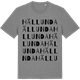 Mid Heather Gray t-shirt med Hällunda ordlek t-shirt