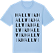 Blue Soul t-shirt med Hallvik ordlek t-shirt