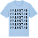 Blue Soul t-shirt med Halmstad ordlek t-shirt