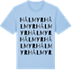 Blue Soul t-shirt med Hålmyr ordlek t-shirt