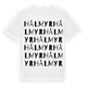 Hålmyr ordlek t-shirt