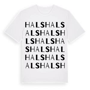 Hals ordlek t-shirt – ekologisk bomull t-shirt från Pinshirt