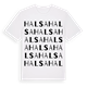 Halsa ordlek t-shirt