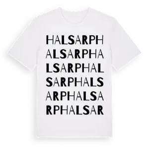 Halsarp ordlek t-shirt – ekologisk bomull t-shirt från Pinshirt