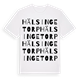 Hälsingetorp ordlek t-shirt