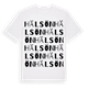 Hälsön ordlek t-shirt