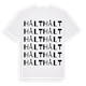 Hålt ordlek t-shirt