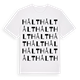 Hålt ordlek t-shirt