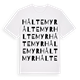 Håltemyr ordlek t-shirt