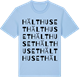 Blue Soul t-shirt med Hälthuset ordlek t-shirt