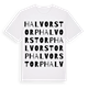 Halvorstorp ordlek t-shirt
