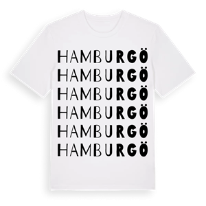 Hamburgö ordlek t-shirt – ekologisk bomull t-shirt från Pinshirt