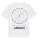 White t-shirt med Hamburgö t-shirt