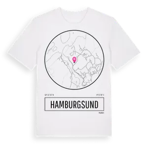 Hamburgsund t-shirt – ekologisk bomull t-shirt från Pinshirt