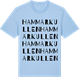 Blue Soul t-shirt med Hammarkullen ordlek t-shirt