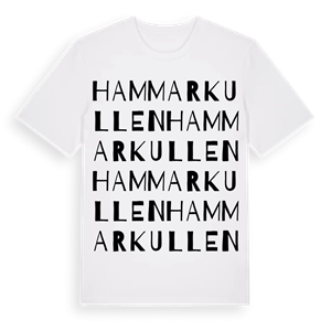 Hammarkullen ordlek t-shirt – ekologisk bomull t-shirt från Pinshirt