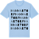 Blue Soul t-shirt med Hammartorp ordlek t-shirt