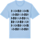 Blue Soul t-shirt med Hamn ordlek t-shirt