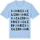 Blue Soul t-shirt med Hamnebacken ordlek t-shirt
