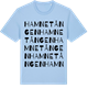 Blue Soul t-shirt med Hamnetången ordlek t-shirt