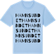 Blue Soul t-shirt med Hamnsundet ordlek t-shirt