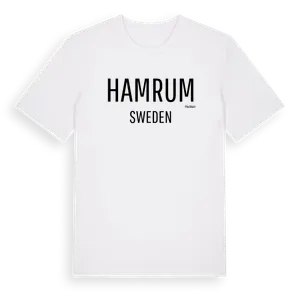 Hamrum i Sverige t-shirt – ekologisk bomull t-shirt från Pinshirt