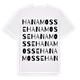 Hanamosse ordlek t-shirt