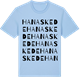 Blue Soul t-shirt med Hanaskede ordlek t-shirt