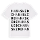 Hanaskede ordlek t-shirt