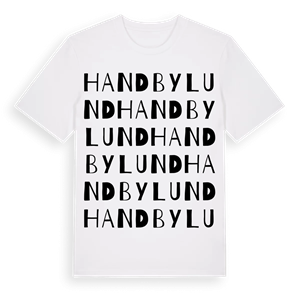 Handbylund ordlek t-shirt – ekologisk bomull t-shirt från Pinshirt