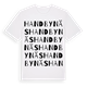 Handbynäs ordlek t-shirt