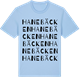 Blue Soul t-shirt med Hanebäcken ordlek t-shirt