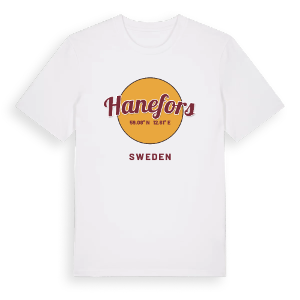 Hanefors cirkel t-shirt – ekologisk bomull t-shirt från PinShirt