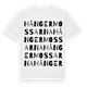 Hångermossarna ordlek t-shirt