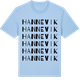 Blue Soul t-shirt med Hannevik ordlek t-shirt