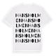 Hansholmen ordlek t-shirt