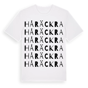 Håräckra ordlek t-shirt – ekologisk bomull t-shirt från Pinshirt