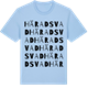 Blue Soul t-shirt med Häradsvad ordlek t-shirt
