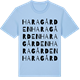Blue Soul t-shirt med Haragården ordlek t-shirt
