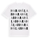 Harahålan ordlek t-shirt