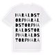 Haraldstorp ordlek t-shirt