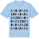 Blue Soul t-shirt med Haranabben ordlek t-shirt