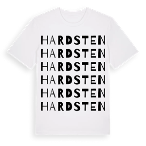 Hardsten ordlek t-shirt – ekologisk bomull t-shirt från Pinshirt