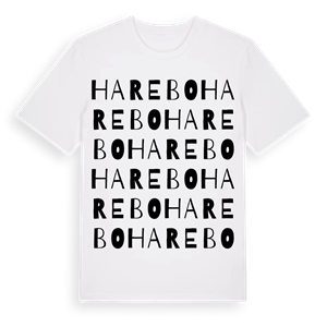 Harebo ordlek t-shirt – ekologisk bomull t-shirt från Pinshirt