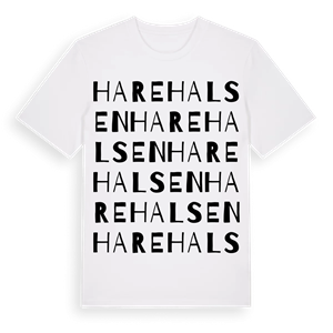 Harehalsen ordlek t-shirt – ekologisk bomull t-shirt från Pinshirt