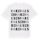 Harehalsen ordlek t-shirt