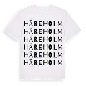 Häreholm ordlek t-shirt – ekologisk bomull t-shirt från Pinshirt