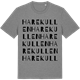 Mid Heather Gray t-shirt med Harekullen ordlek t-shirt